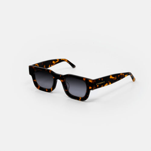 Unisex Architecturale Acetaat Zonnebril Leopard