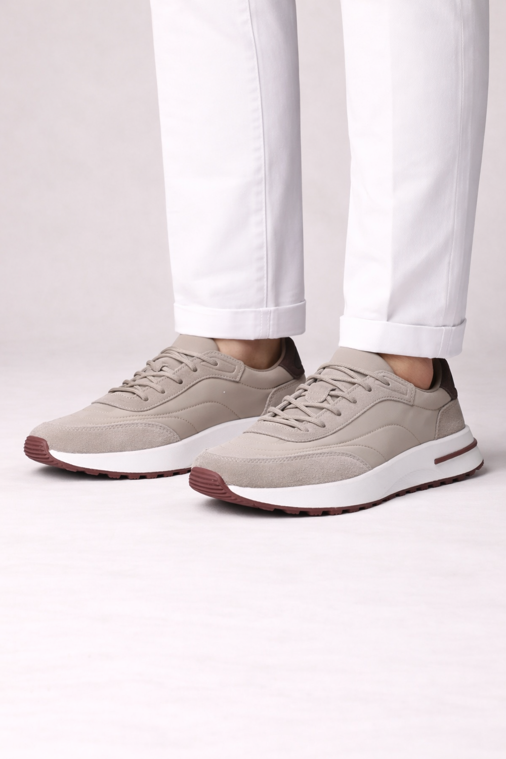 Sneakers Dikke Zool met Veters Heren 18