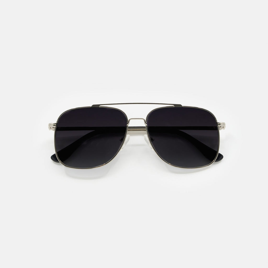 Unisex Aviator Zonnebril Onyx – foto 1 – Laurent Jean