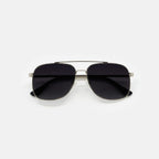 Unisex Aviator Zonnebril Onyx – foto 1 – Laurent Jean