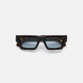 Unisex Dikke Vierkante Zonnebril Leopard Ocean – foto 1 – Laurent Jean