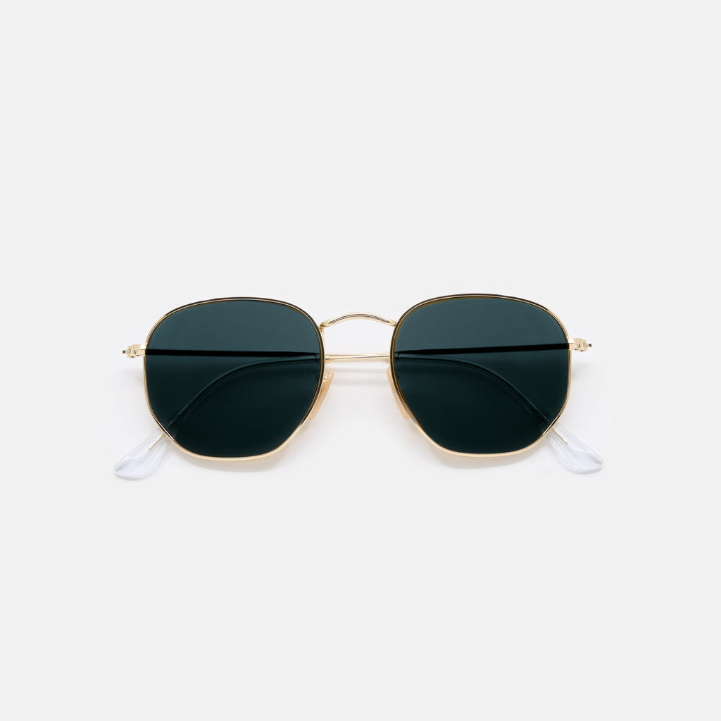 Unisex Hexagonale Zonnebril Midnight – foto 1 – Laurent Jean
