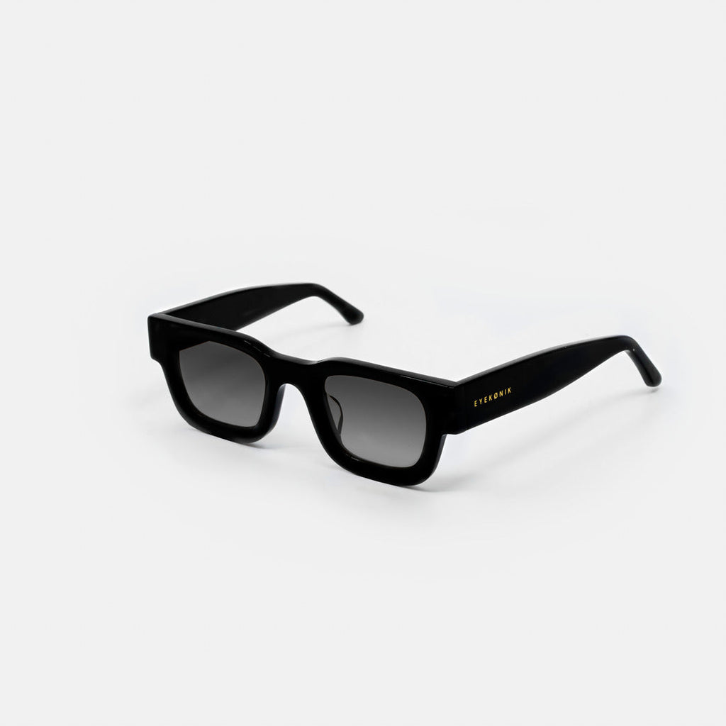 Unisex Architecturale Acetaat Zonnebril Midnight – foto 2 – Laurent Jean