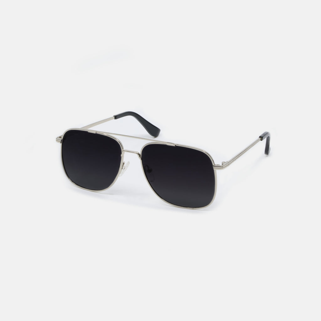 Unisex Aviator Zonnebril Onyx – foto 2 – Laurent Jean