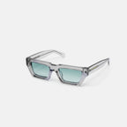 Unisex Dikke Vierkante Zonnebril Crystal Ocean – foto 2 – Laurent Jean