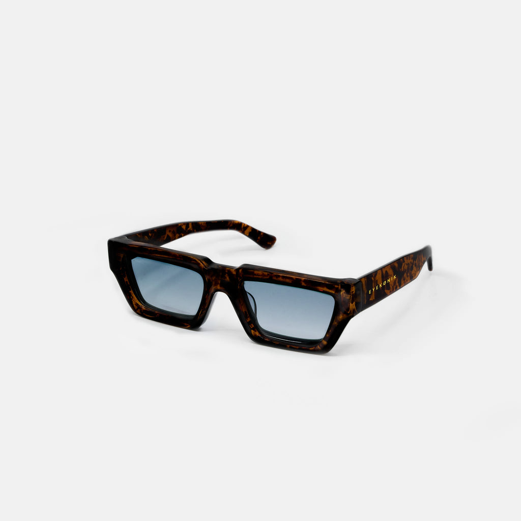 Unisex Dikke Vierkante Zonnebril Leopard Ocean – foto 2 – Laurent Jean