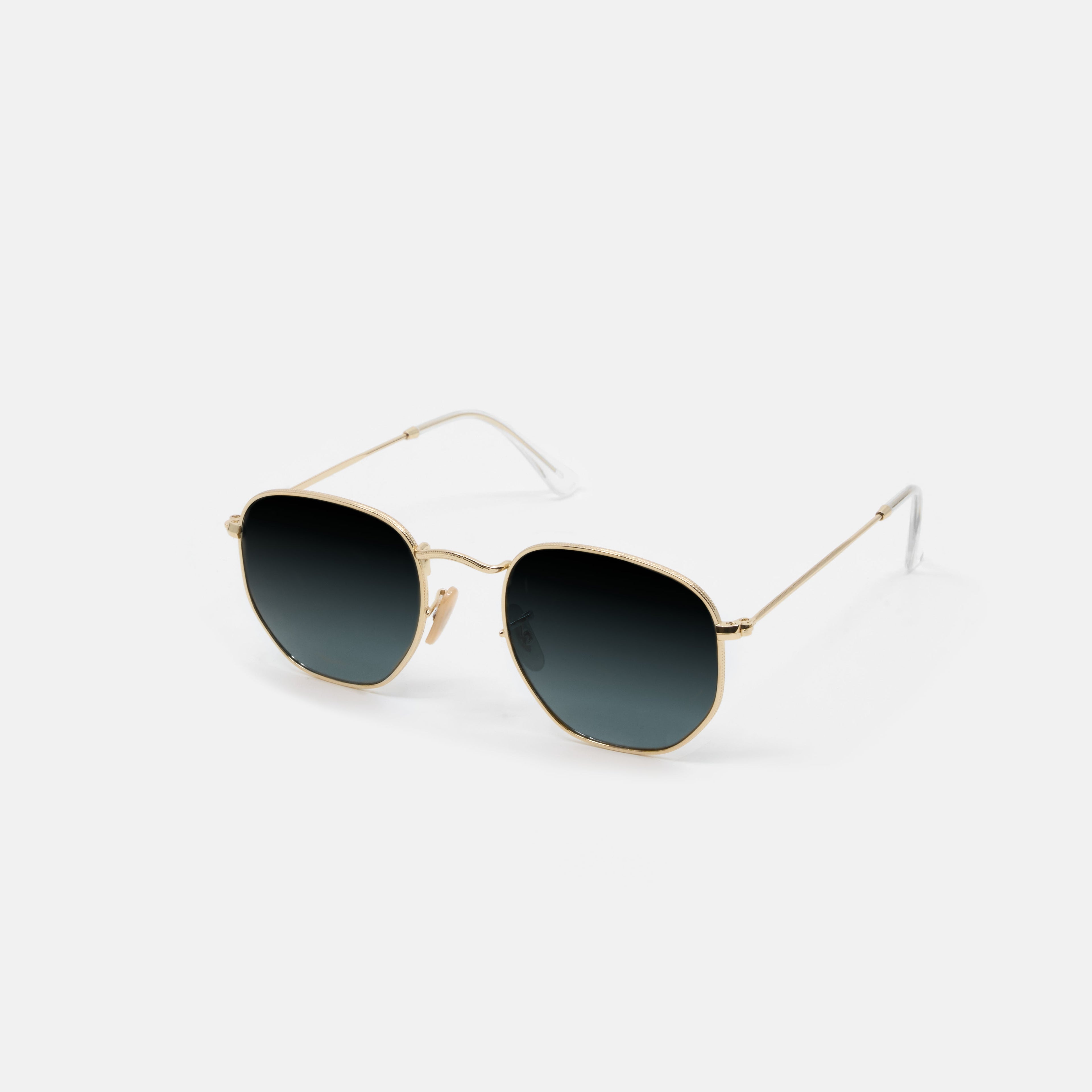 Unisex Hexagonale Zonnebril Midnight – foto 2 – Laurent Jean