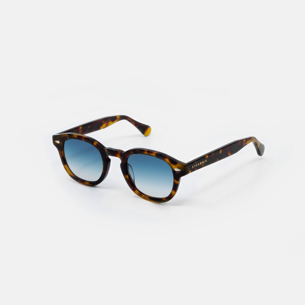 Unisex Tijdloze Acetaat Zonnebril Leopard Fade – foto 2 – Laurent Jean