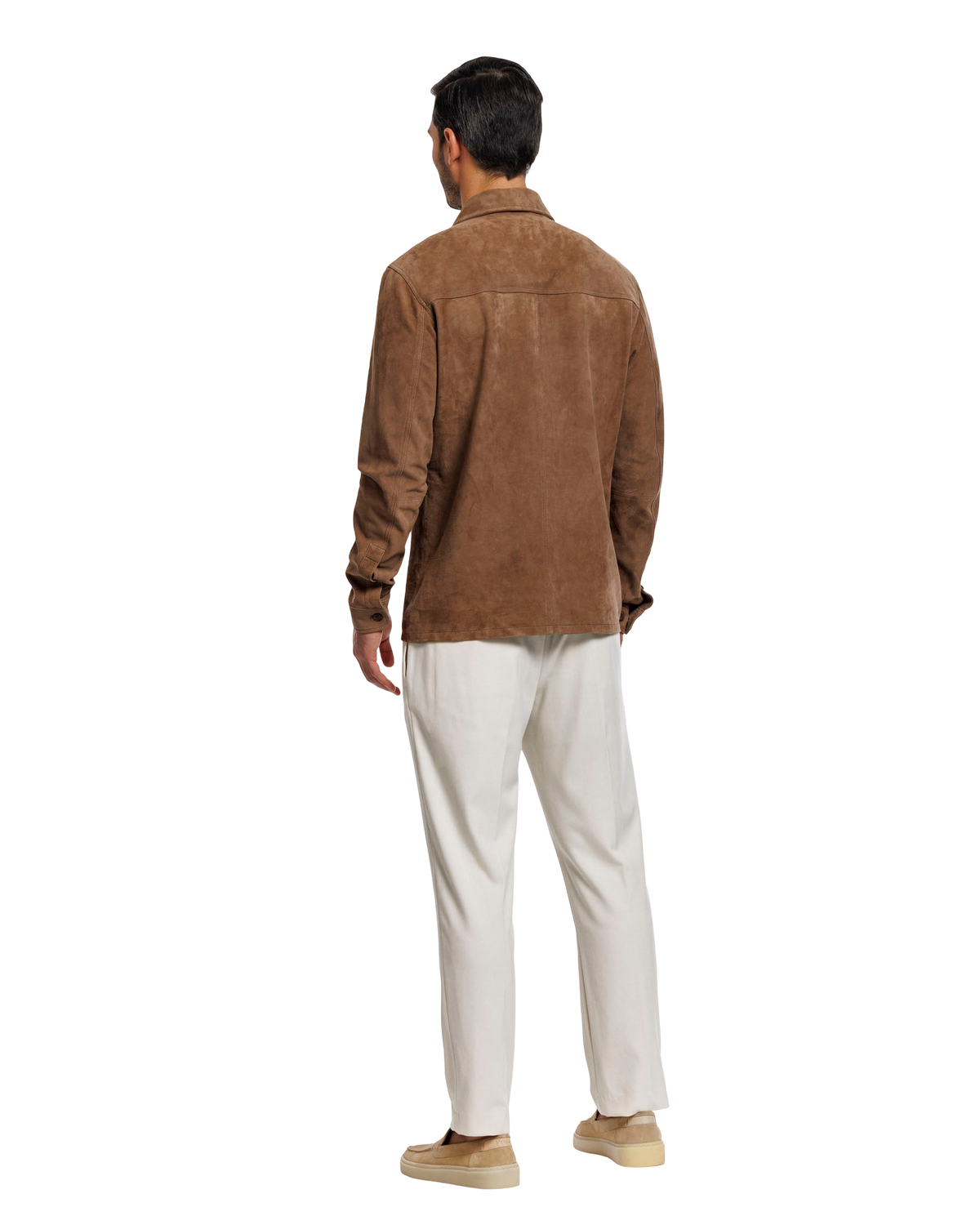 Overshirt met Knoopsluiting en Borstzak Heren 3