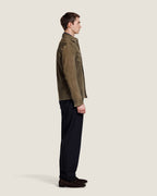 Suède Overshirt met Twee Kleppenzakken Heren 14