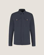 Suède Overshirt met Twee Kleppenzakken Heren 22