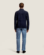 Suède Overshirt met Twee Kleppenzakken Heren 25